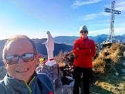 66 Alla bianca Madonnina di vetta con vista verso la croce